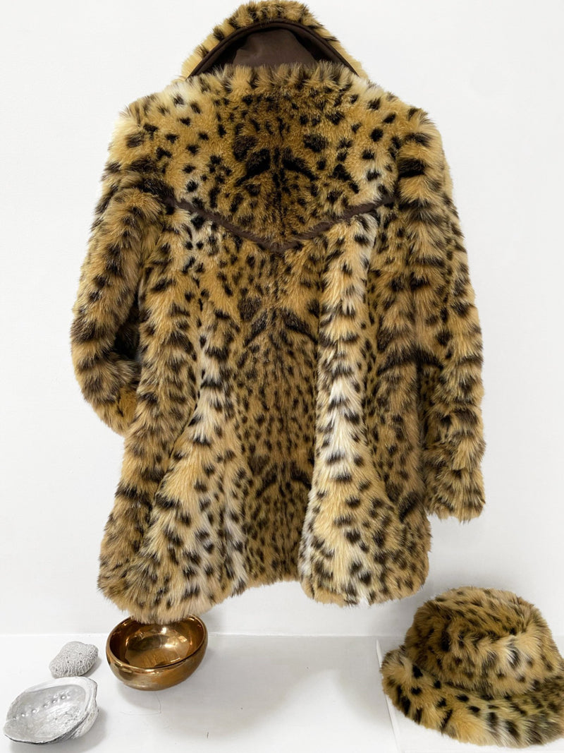 Leopard on sale car coat