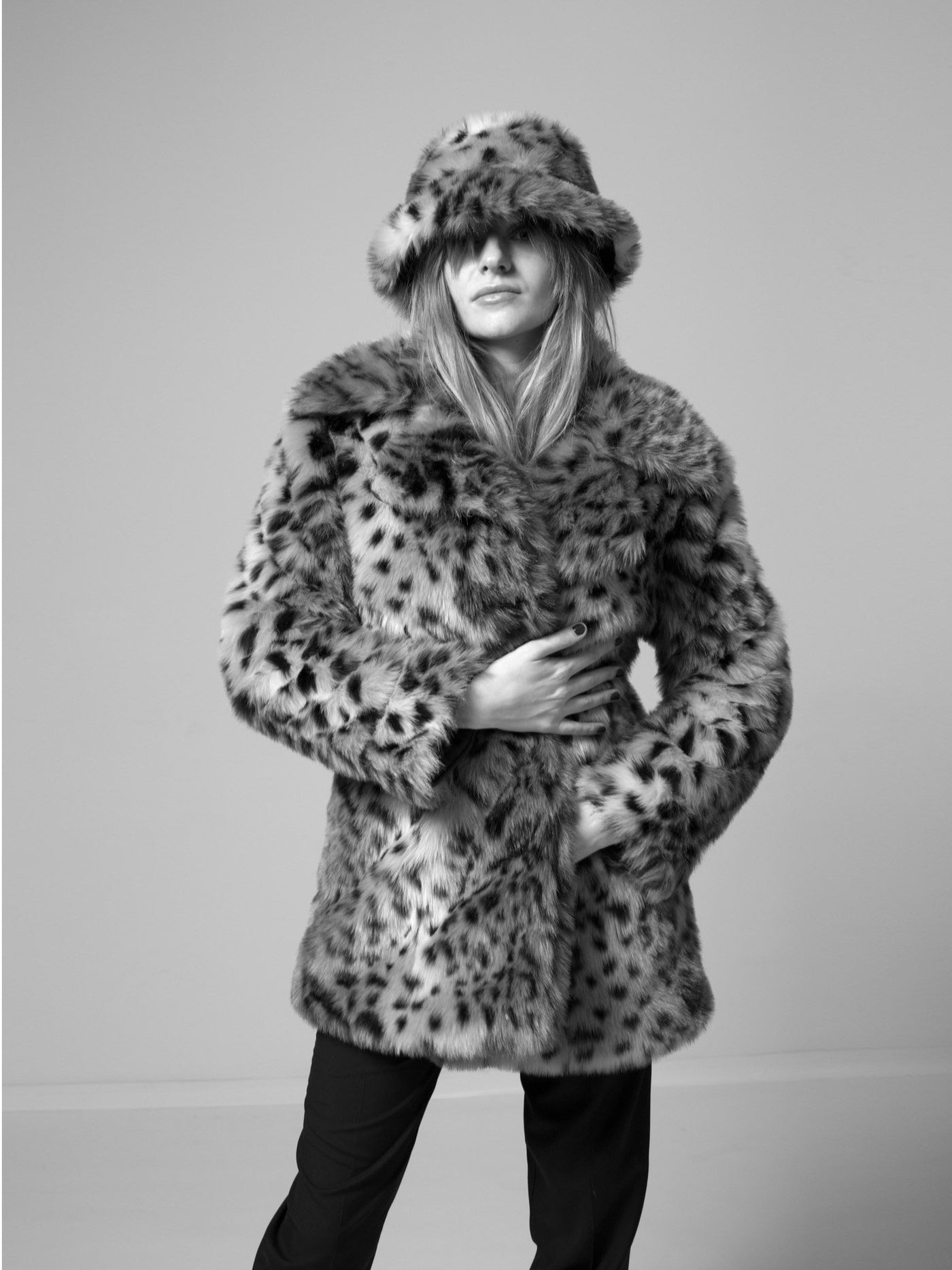 Faux Leopard Fir Car Coat – First By Madeline