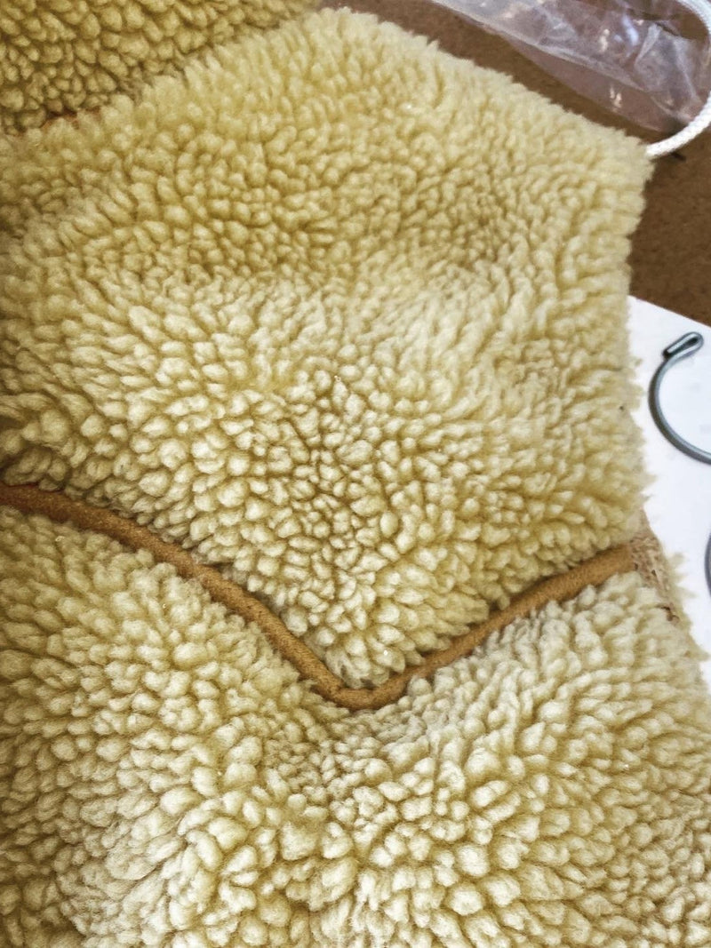 Faux Shearling Snap Front Vest